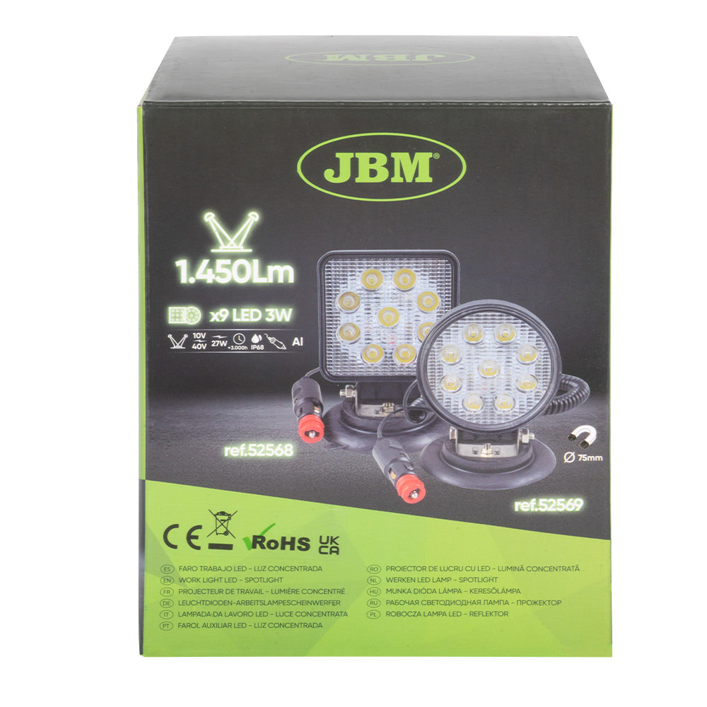 FARO LED DA 1450LM - ROTONDO | 52569