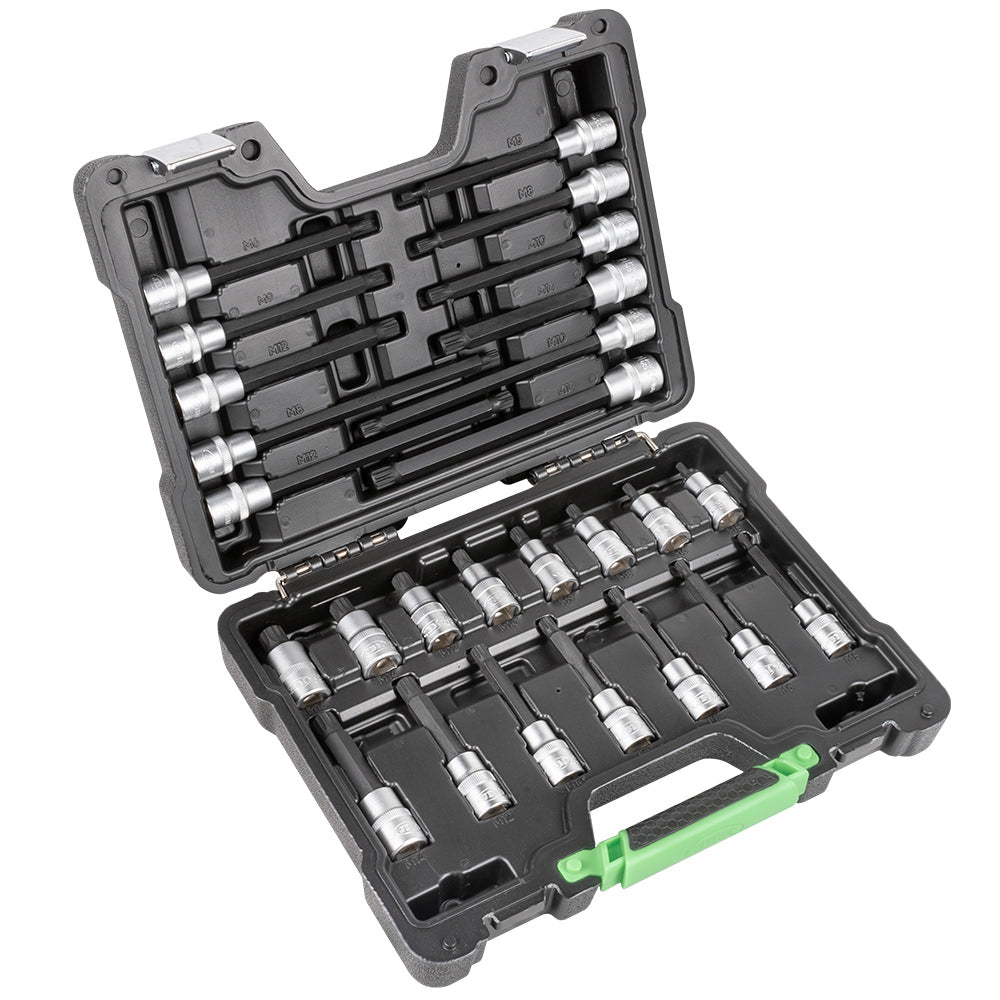 VALIGETTA DI 26 PEZZI CON INSERTI A 12 CANTI 1/2" | 52603