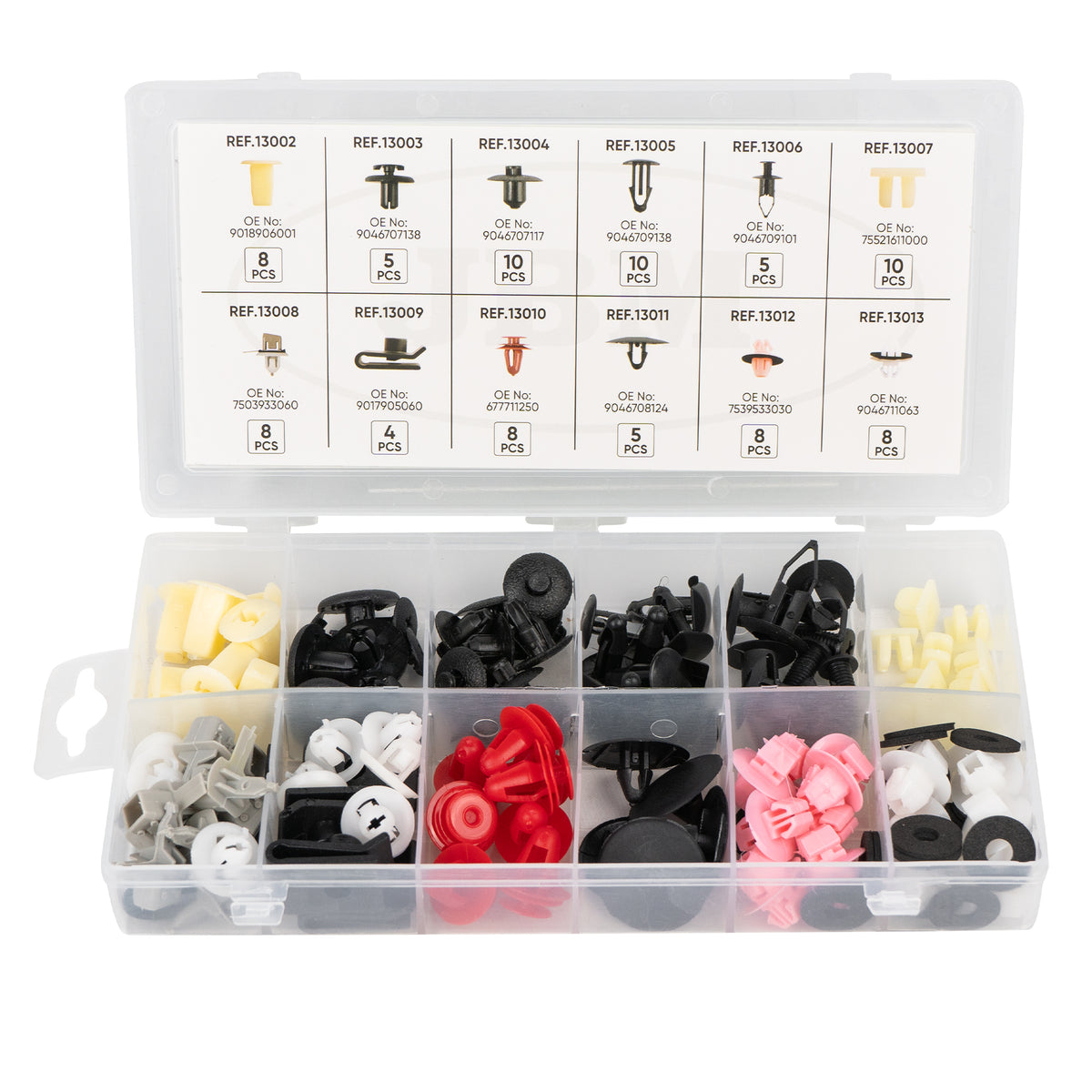 ASSORTIMENTO CLIP DI FISSAGGIO PER TOYOTA / LEXUS 89 PEZZI | 52886