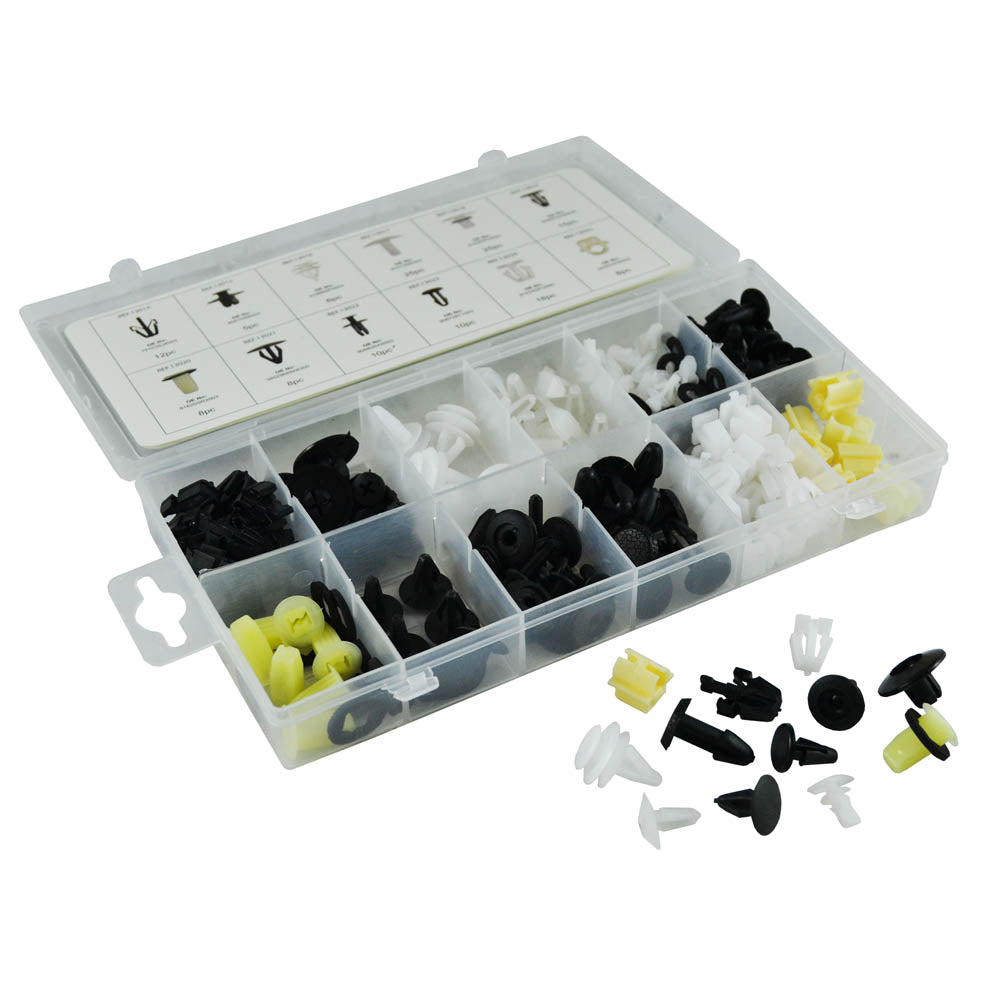 ASSORTIMENTO CLIP DI FISSAGGIO PER HONDA 150 PEZZI | 52887