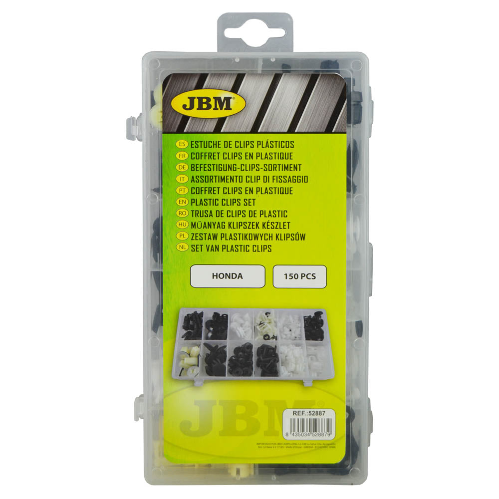 ASSORTIMENTO CLIP DI FISSAGGIO PER HONDA 150 PEZZI | 52887