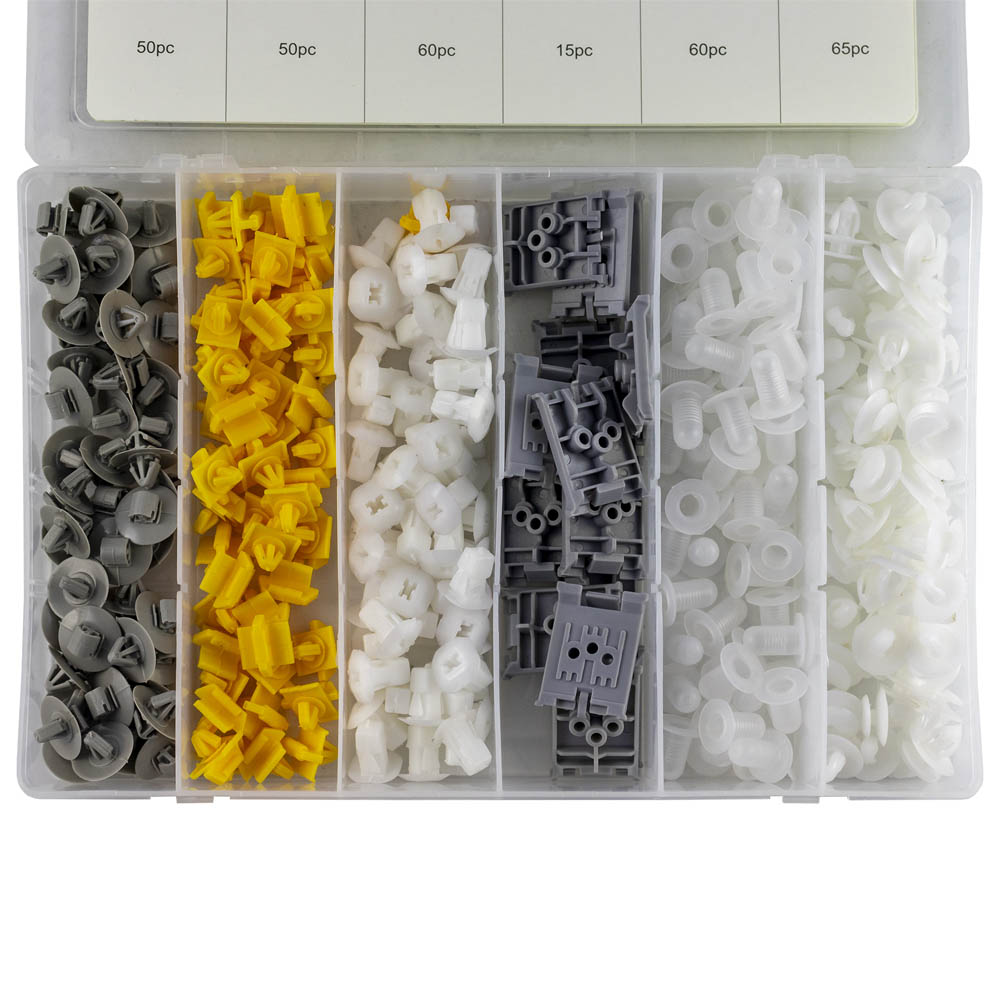 ASSORTIMENTO CLIP DI FISSAGGIO PER RENAULT 300 PEZZI | 52897