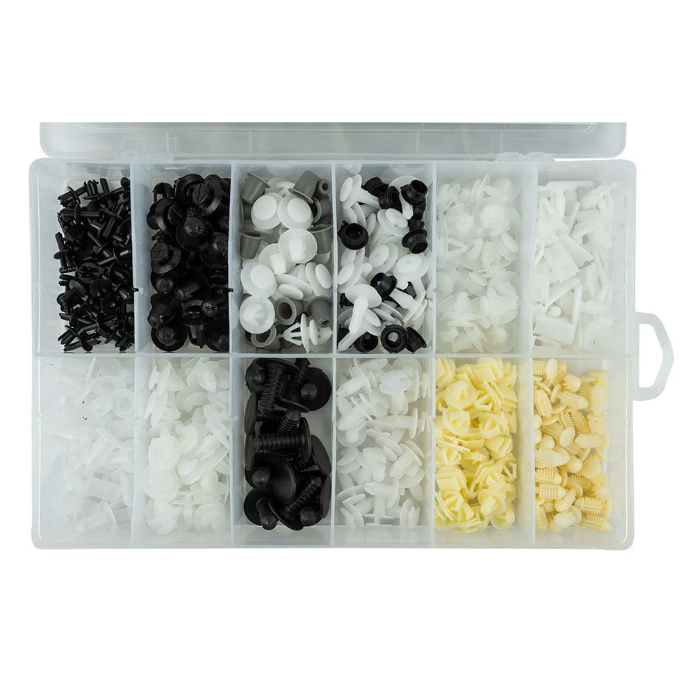 ASSORTIMENTO CLIP DI FISSAGGIO PER PEUGEOT / CITROEN 345 PEZZI | 52899