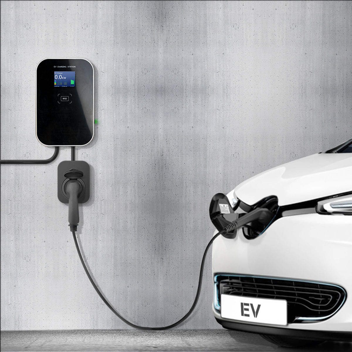 CARICABATTERIE DA PARETE 7 KW, 32 A, PER VEICOLI ELETTRICI (SINGLE-PHASE) | 52902