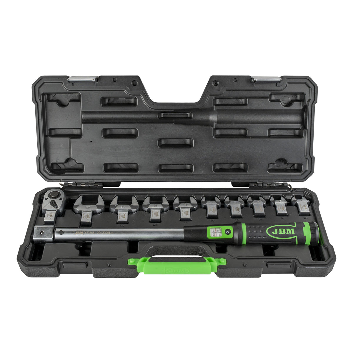 CHIAVE DINAMOMETRICA 1/2" 40?200 NM CON TESTE INTERCAMBIABILI | 52913