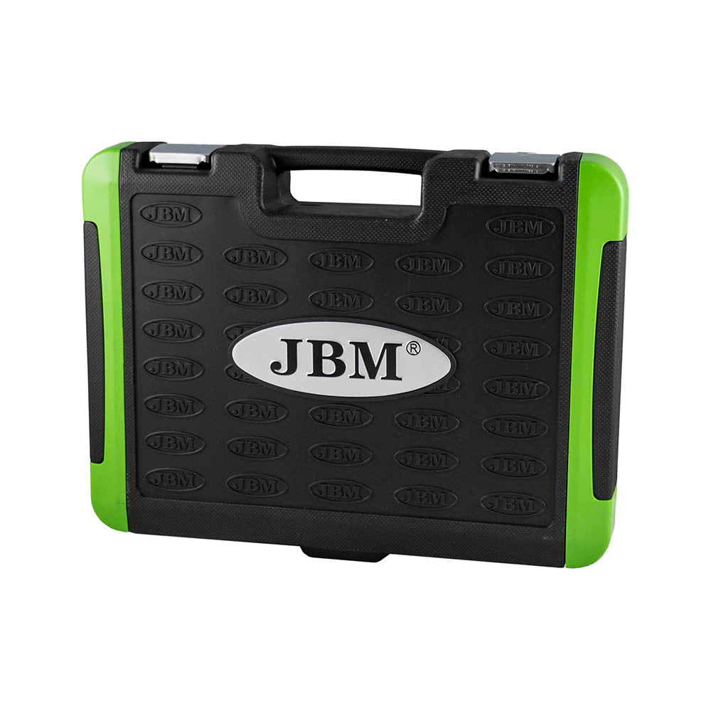 VALIGETTA PORTAUTENSILI CON 113 PEZZI BUSSOLE POLIGONALI - FINITURA CROMATA-52979