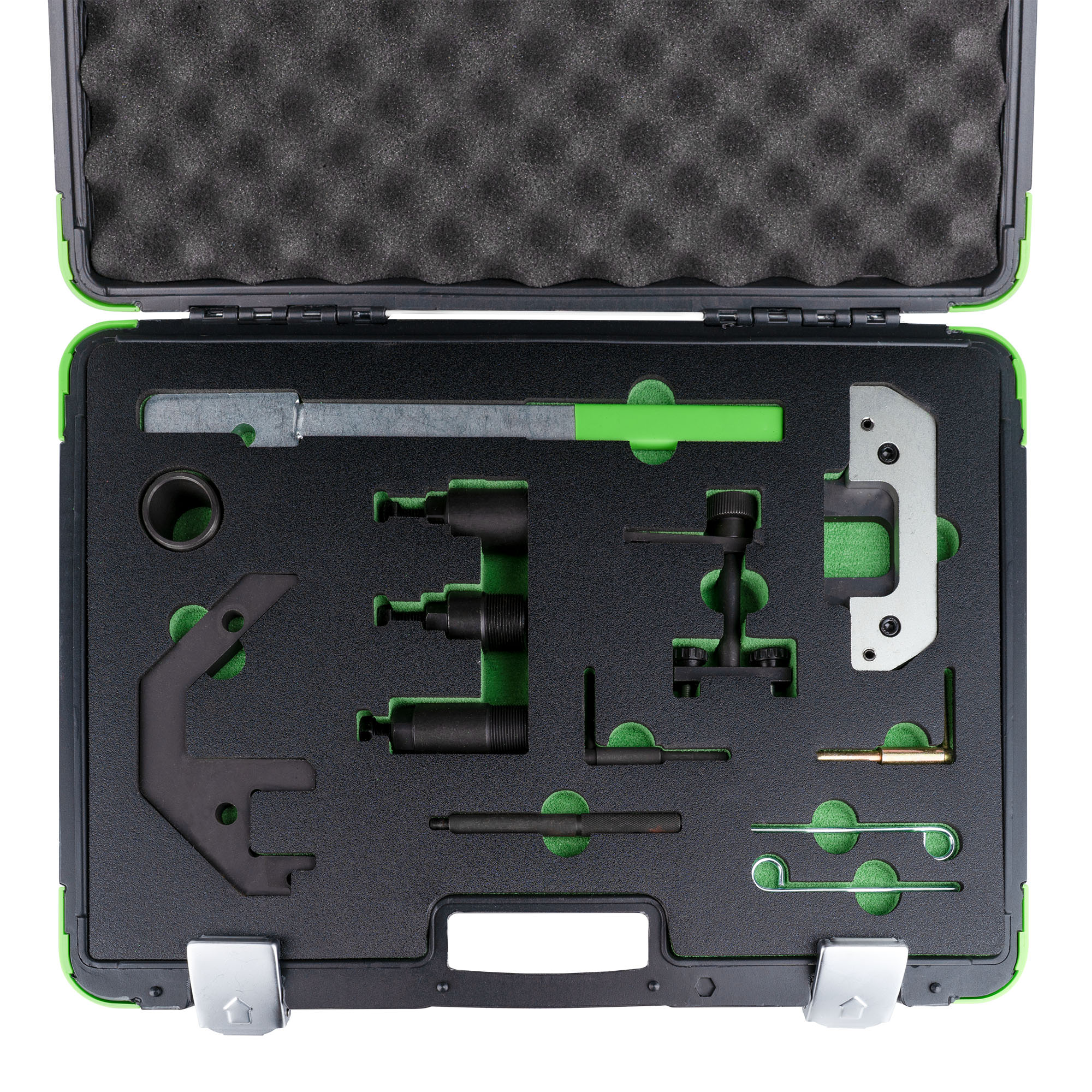 53265 KIT DI ATTREZZI PER FISSAGGIO E REGOLAZIONE ALBERO A CAMME PER BMW DIESEL M47, M57, M41, M51