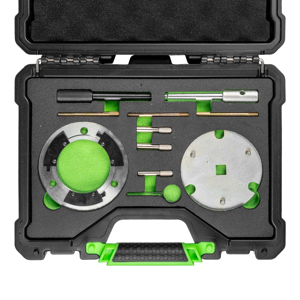 KIT DI ATTREZZI PER MONTAGGIO E REGOLAZIONE POMPA CARBURANTE PER FORD/JAGUAR DURATORQ | 53296