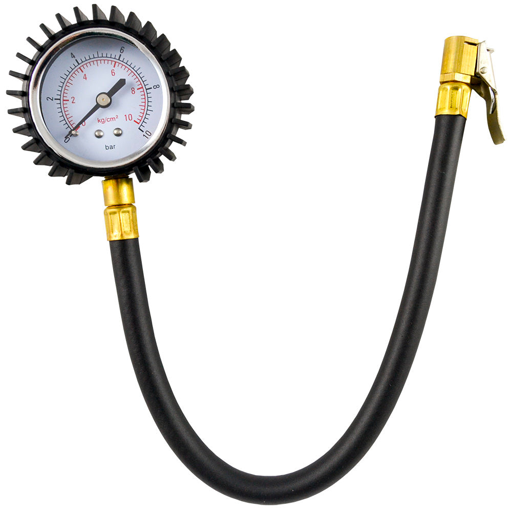 MANOMETRO CON TUBO FLESSIBILE PER GOMME (0-10BAR) | 53416