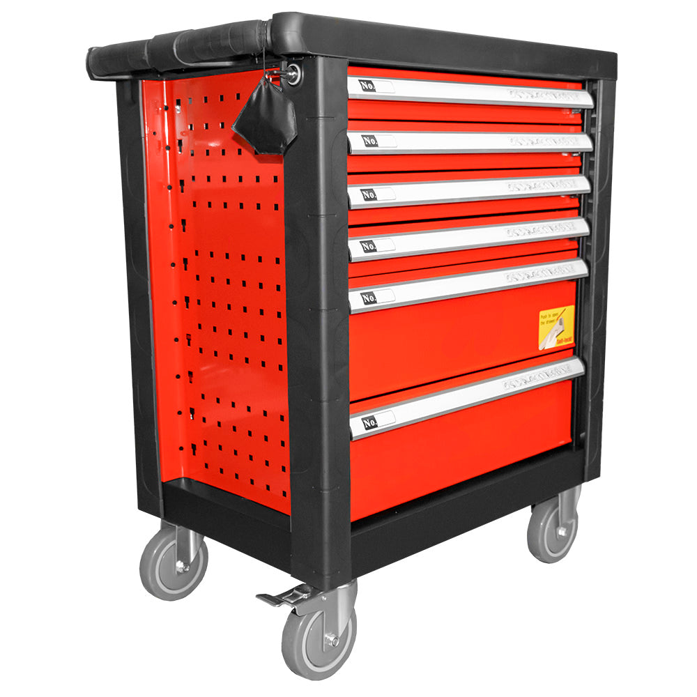 CARRELLO A 6 CASSETTI - ROSSO | 53448