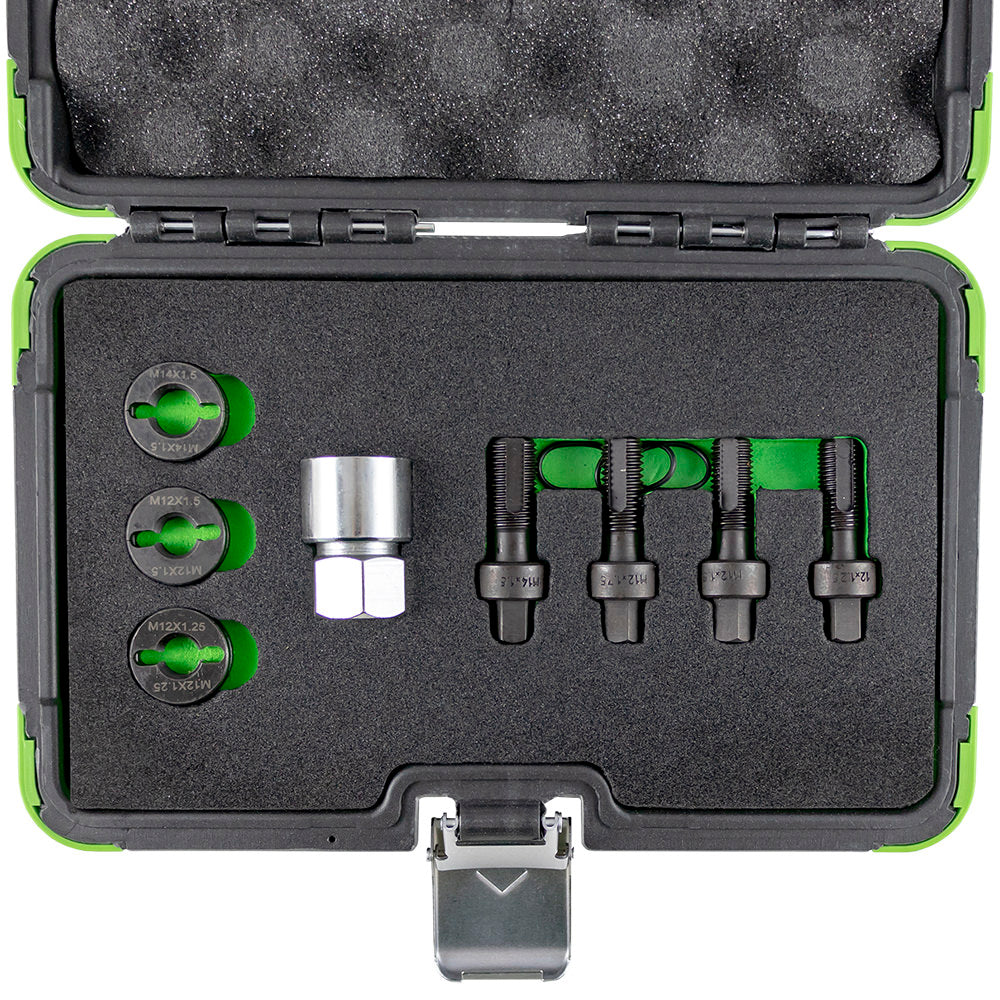 53652 SET DI RIPARAZIONE FILETTATURE PER BULLONI DELLE RUOTE