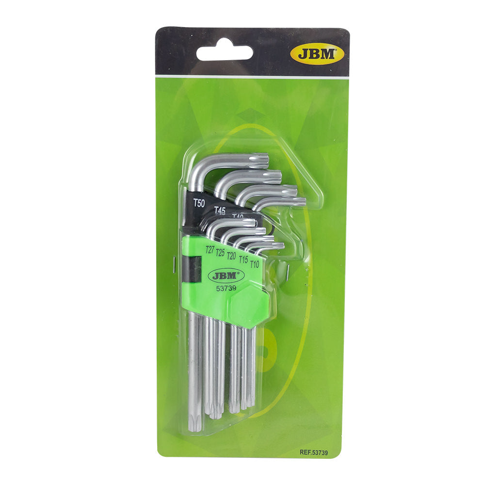 SET DI 9 CHIAVI TORX LUNGHE | 53739