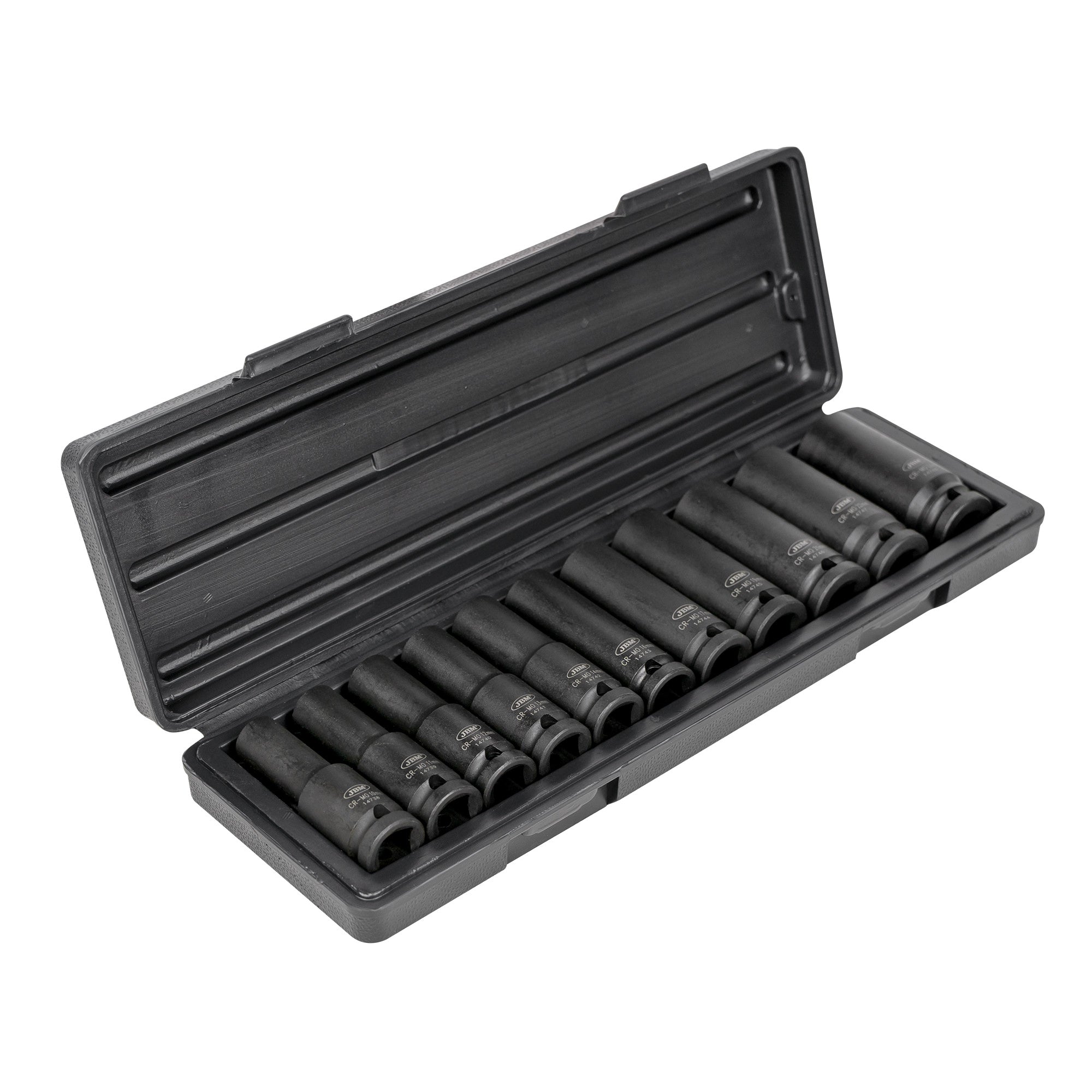 53744 SET DI 11 PEZZI DI TESTE ALTE AD URTO POLIGONALI