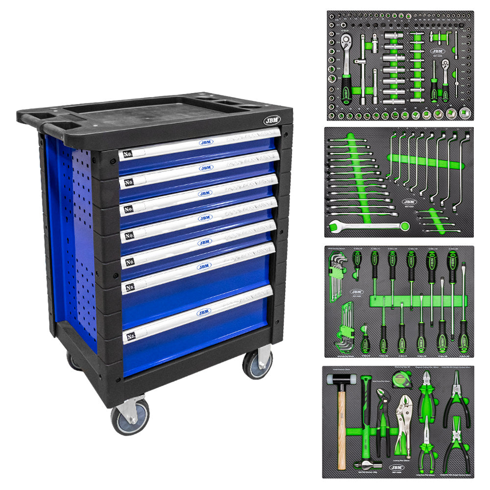 CARRELLO A 7 CASSETTI - BLU | 53767