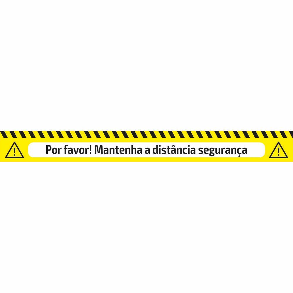 NASTRO ADESIVO DI SEGNALAZIONE - DISTANZA DI SICUREZZA | 53840PT
