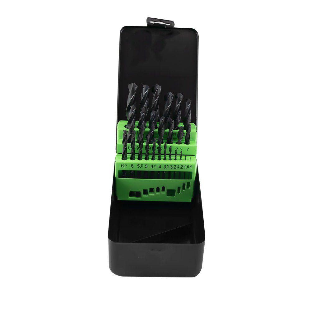 SET DI PUNTE AD ELICA HSS 4241, 1-13 MM, NERO | 53855