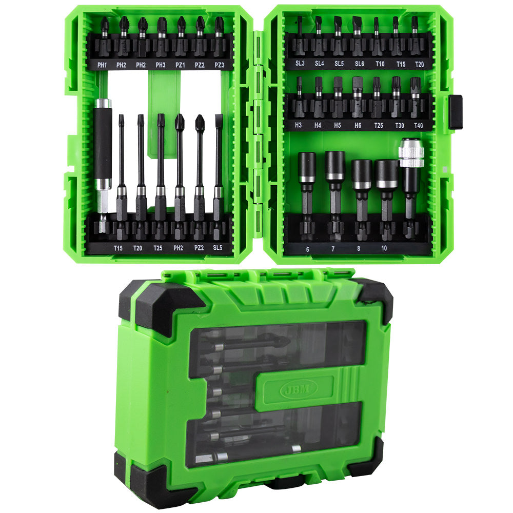 SET S2 INSERTI AD IMPATTO CON ADATTATORI - FINITURA NERA | 53858