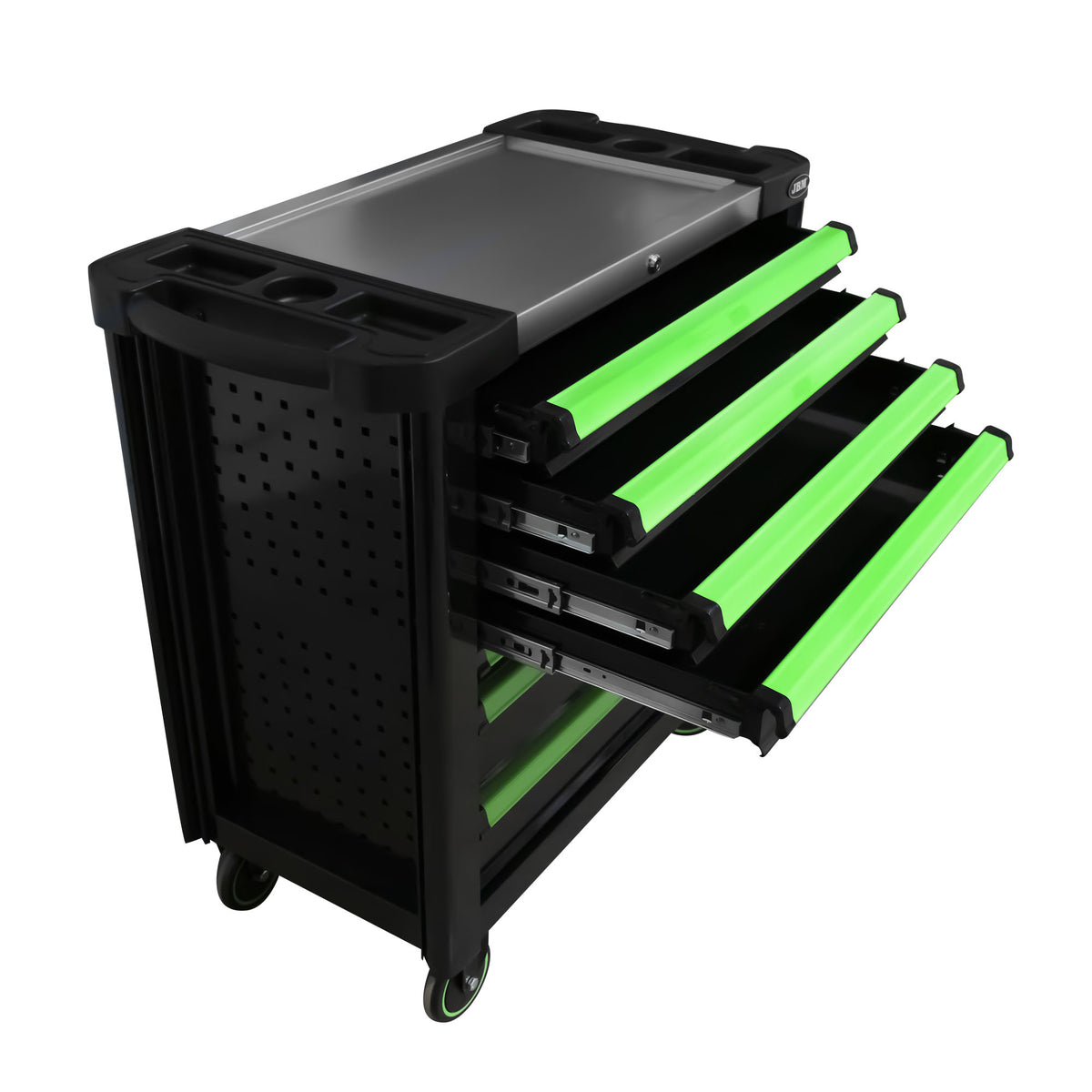 CARRELLO PORTA-UTENSILI XL CON 7 CASSETTI VUOTI - VERDE | 53869