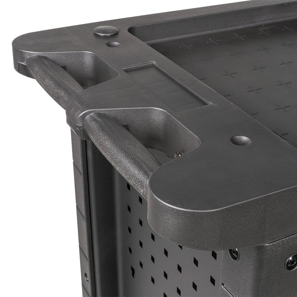 53904 CARRELLO A 7 CASSETTI CON UTENSILI - VERDE