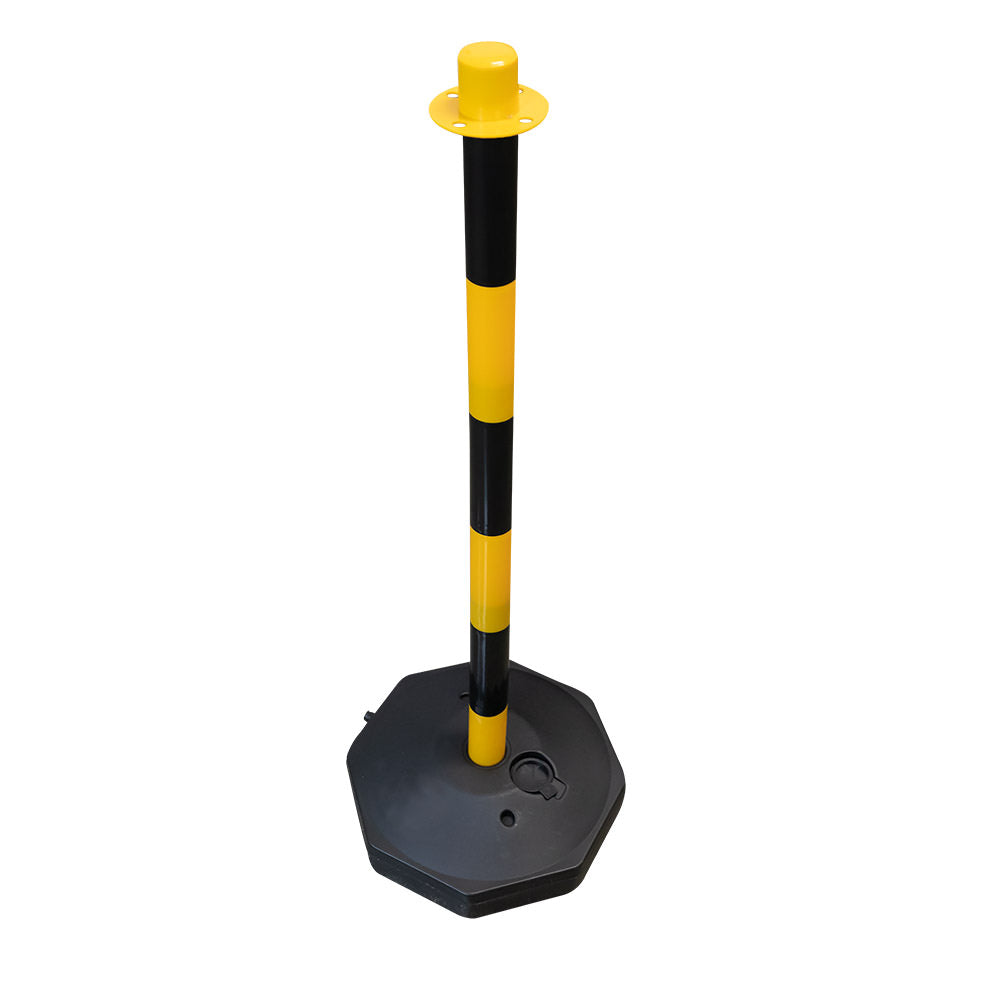 PALO IN PLASTICA PER CATENA - GIALLO / NERO | 53940
