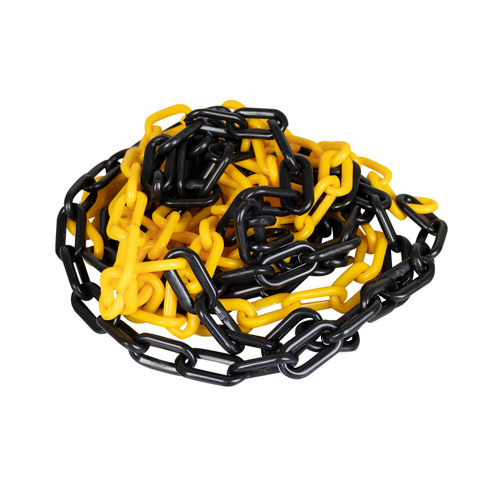 CATENA IN PLASTICA - 5M - GIALLO/NERO-53941