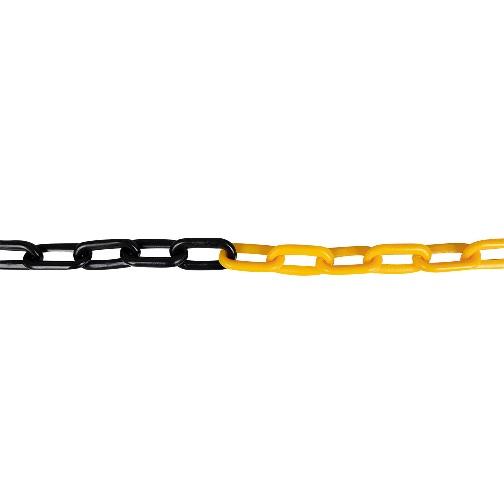 CATENA IN PLASTICA - 5M - GIALLO/NERO-53941