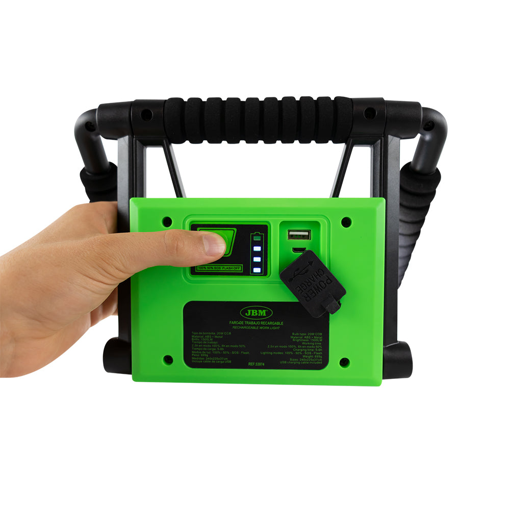 53974 LAMPADA DA LAVORO RICARICABILE