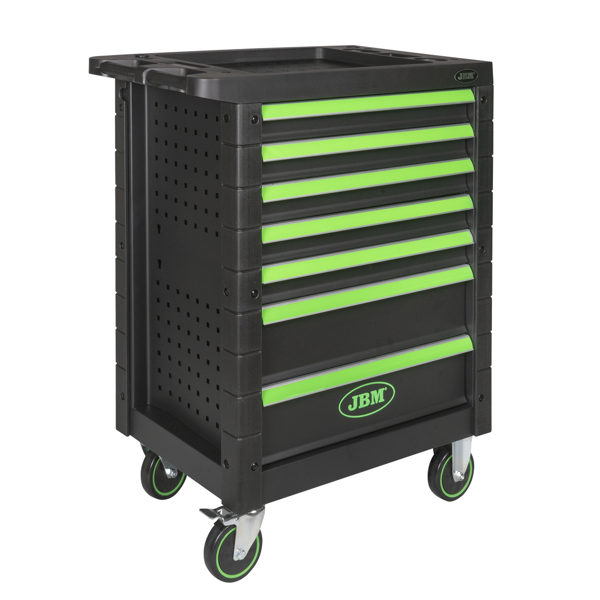 CARRELLO A 7 CASSETTI SENZA UTENSILI - VERDE | 54006