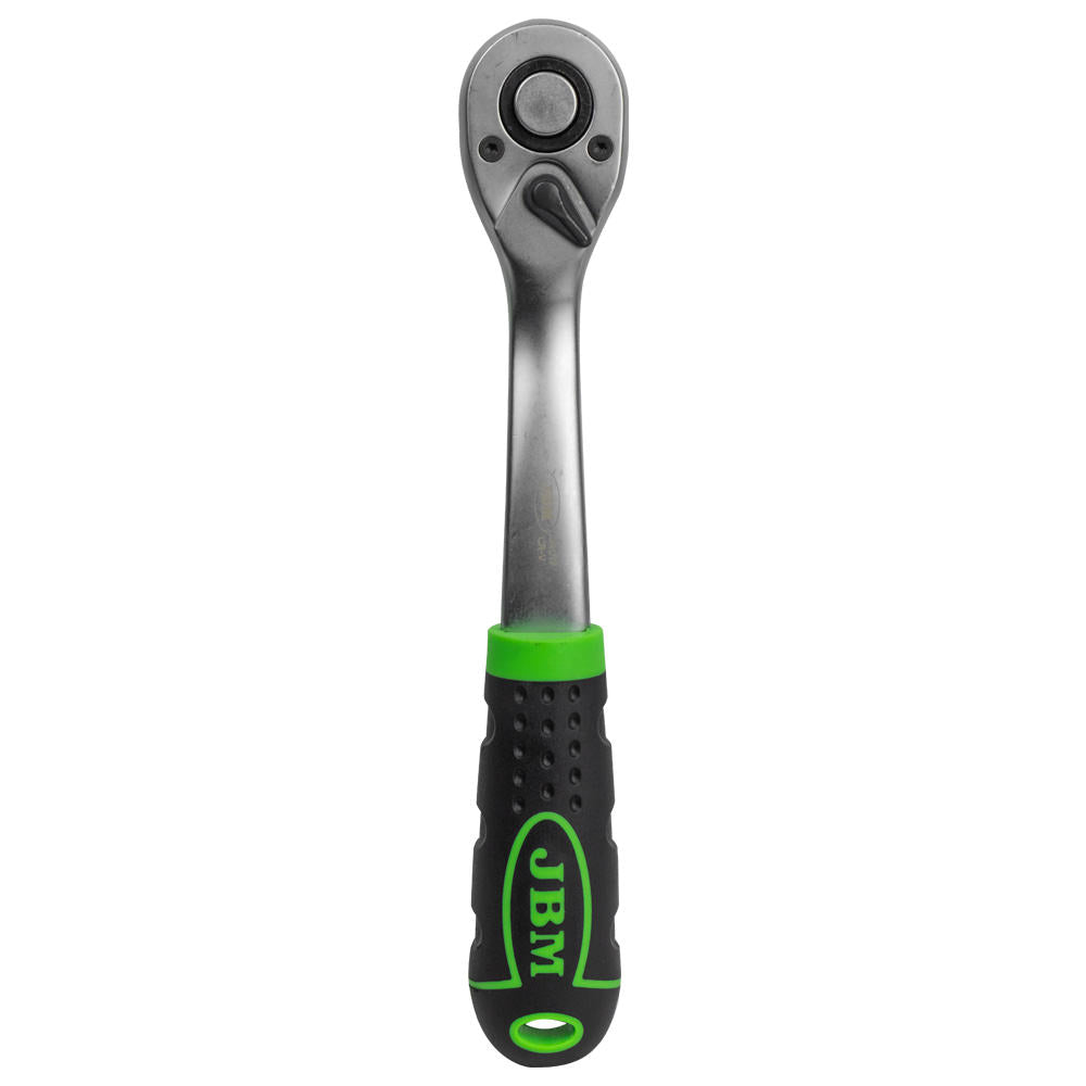 CRICCHETTO 1/2" CON TESTA A 72 DENTI 255MM - ZINCATO | 54019