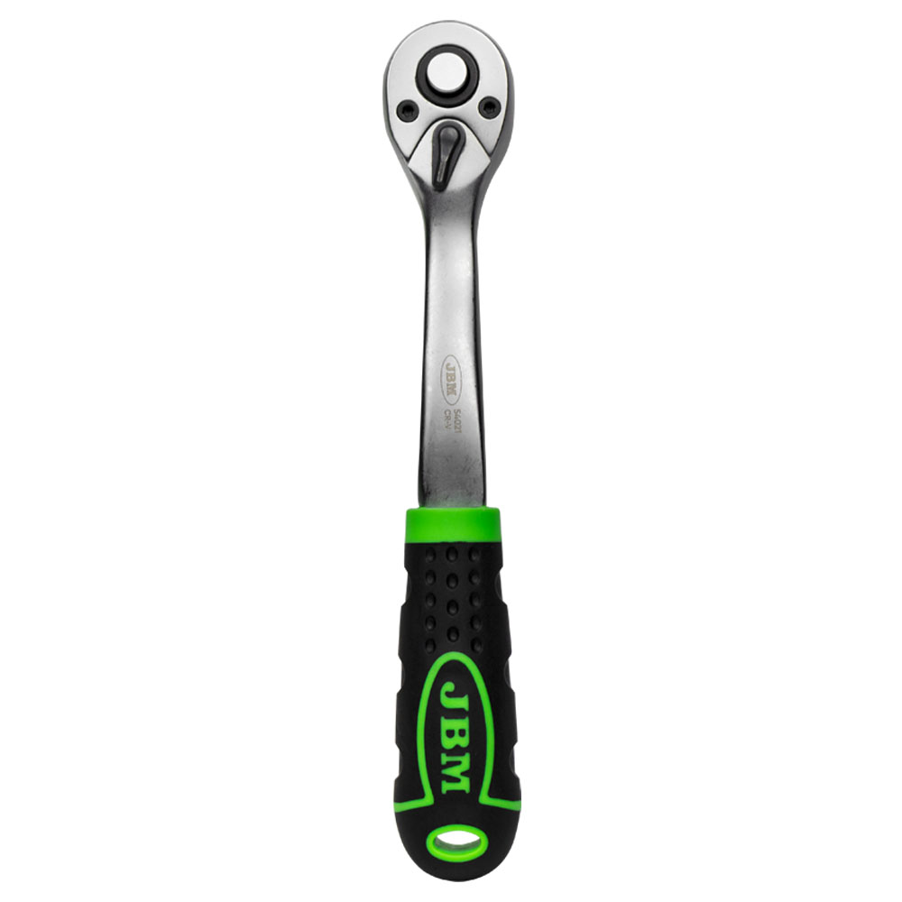 CRICCHETTO 3/8" CON TESTA A 72 DENTI 200MM - ZINCATO | 54021