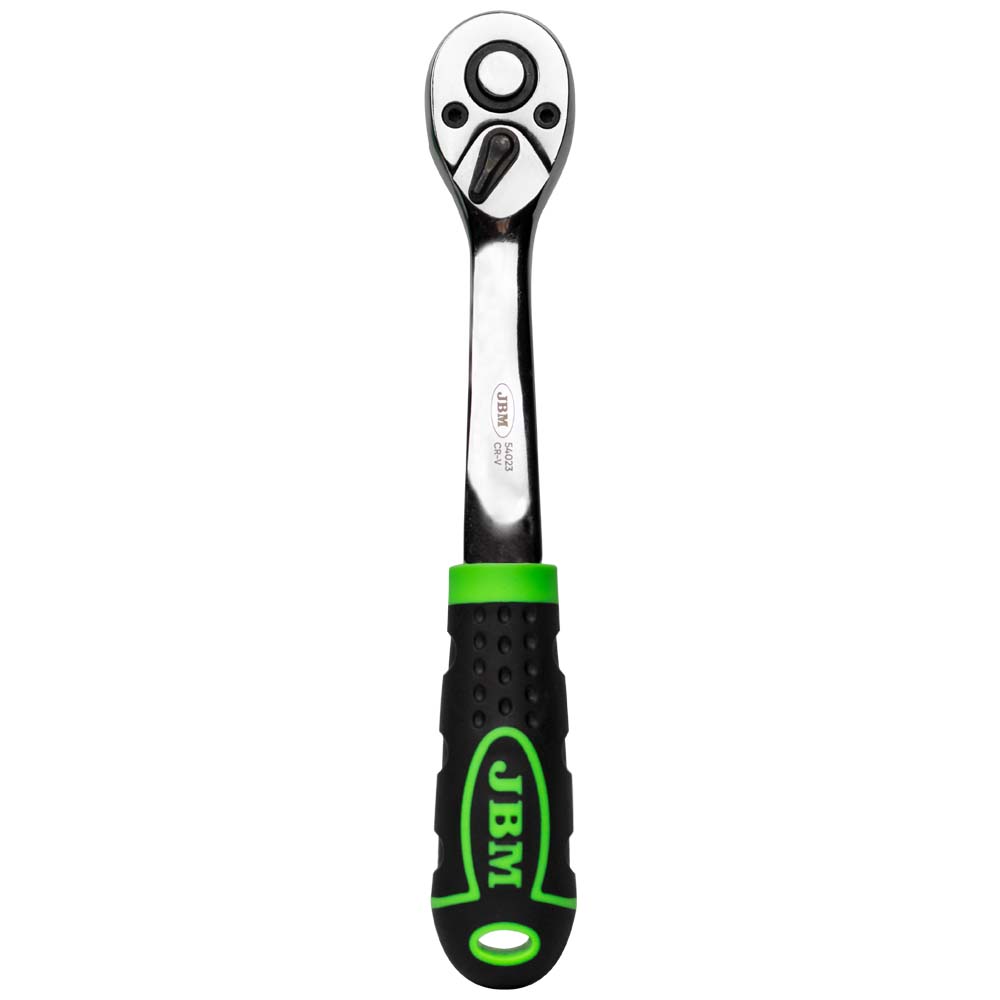 CRICCHETTO 3/8" CON TESTA A 72 DENTI 200MM - CROMATO | 54023