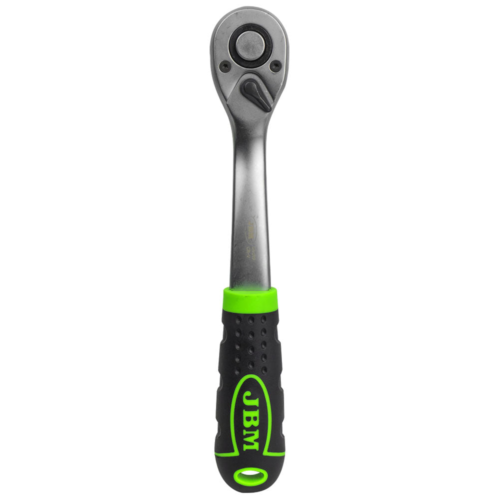CRICCHETTO 1/2" CON TESTA A 72 DENTI 255MM E BUSSOLE ESAGONALI | 54028