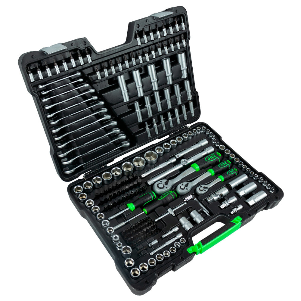 SET DI UTENSILI DA 216 PEZZI CON BUSSOLE ESAGONALI DA 1/4 | 54034