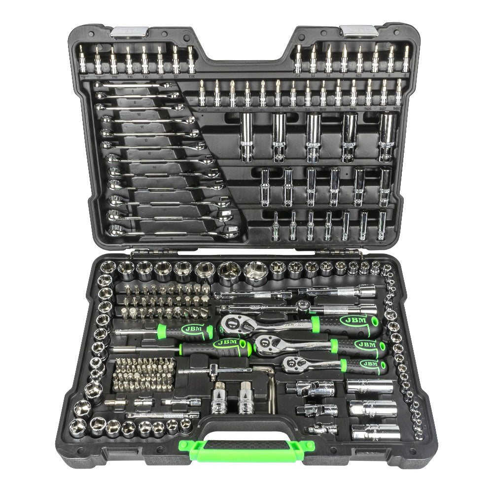SET DI UTENSILI DA 216 PEZZI CON BUSSOLE ESAGONALI DA 1/4 | 54045