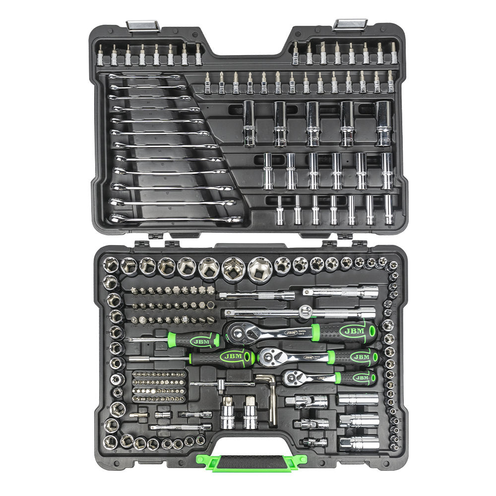 SET DI UTENSILI DA 216 PEZZI CON BUSSOLE ESAGONALI DA 1/4 | 54045