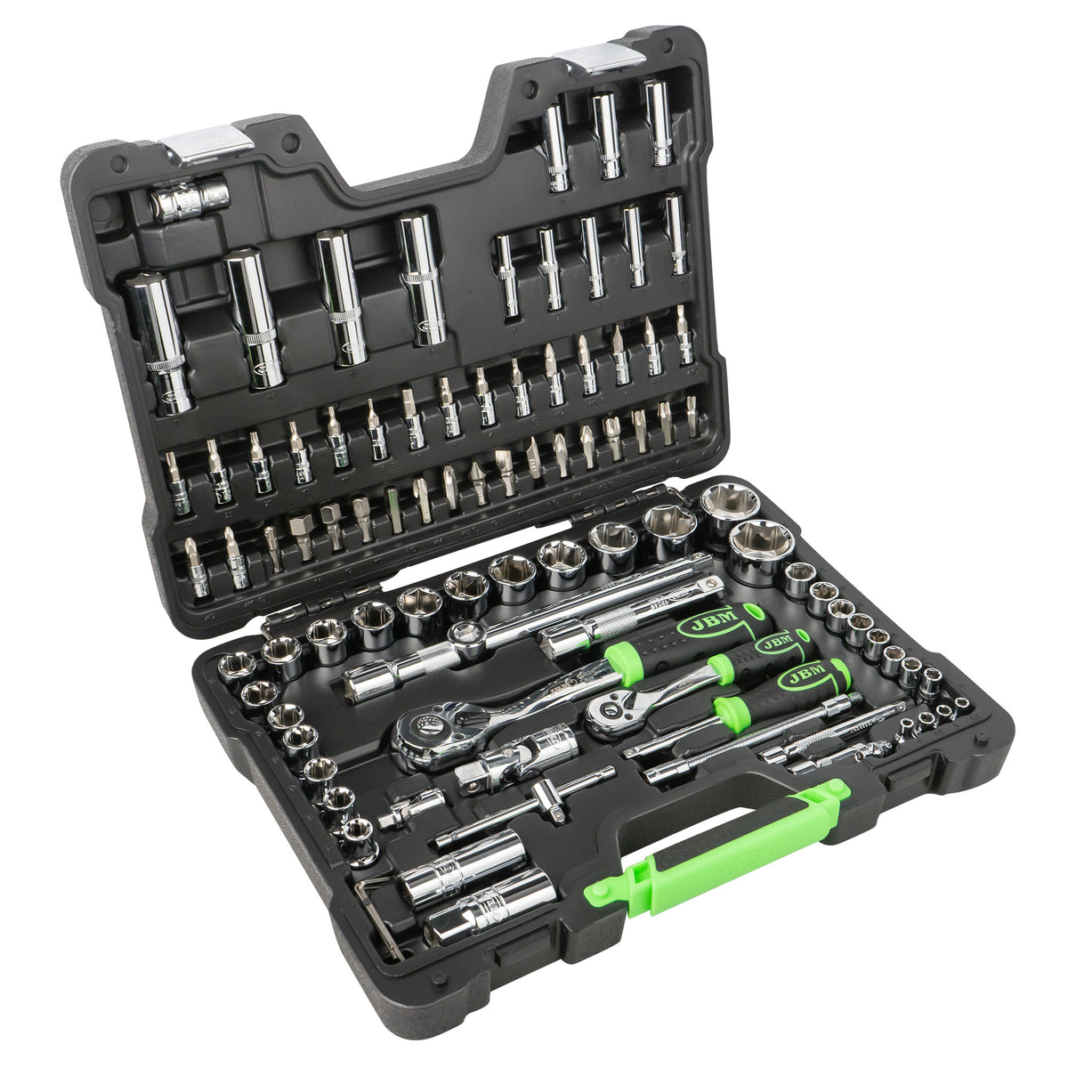 SET DI UTENSILI DA 94 PEZZI CON BUSSOLE ESAGONALI DA 1/4 | 54049