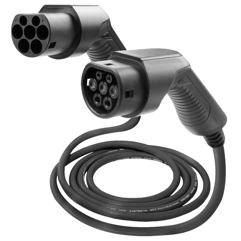 CAVO ELETTRICO DI RICARICA PER AUTO, 7.5KW, 32 A, DAL TIPO 2 AL TIPO 2 (SINGLE-PHASE) | 54057