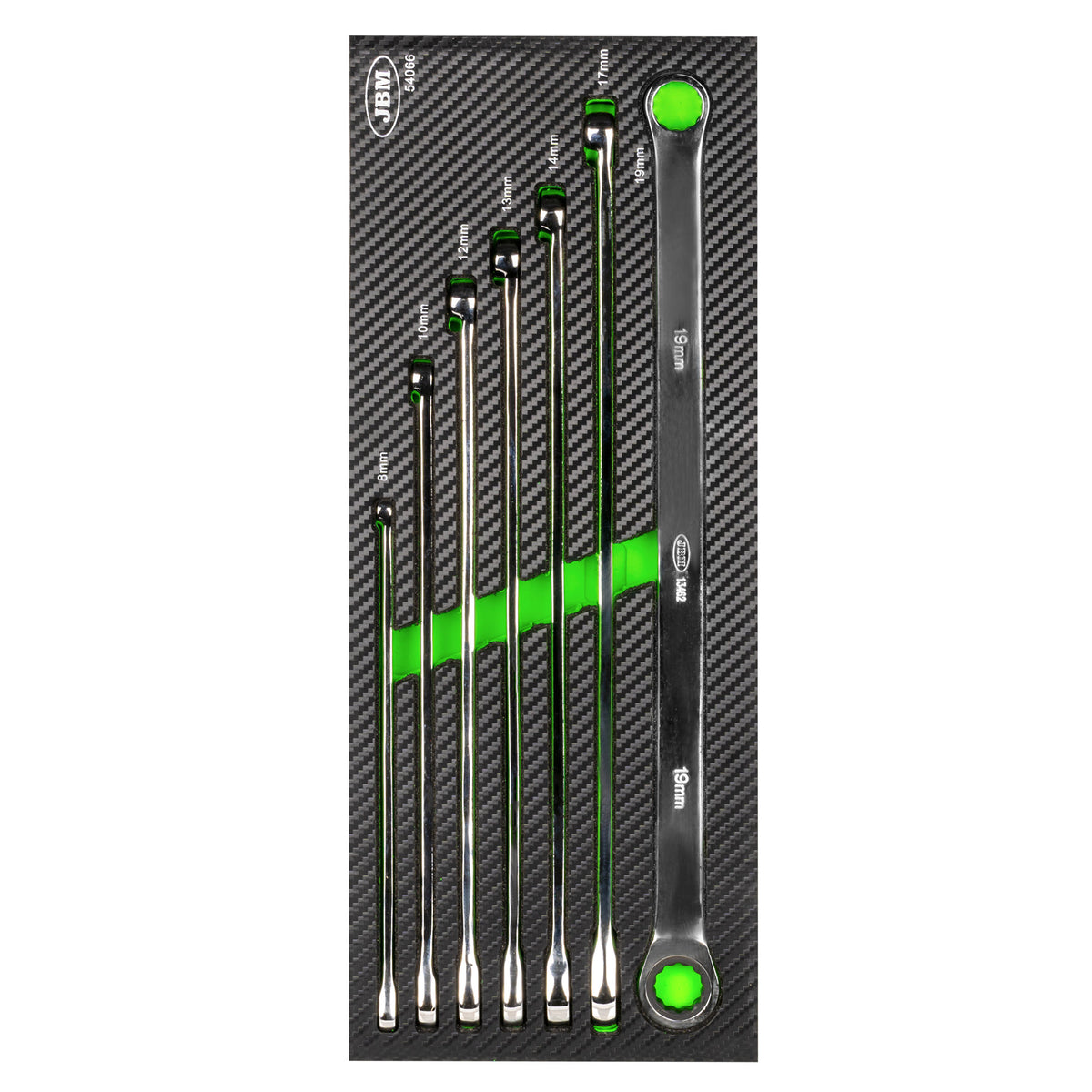MODULO DI 7 CHIAVI A CRICCHETTO EXTRA LUNGHE | 54066