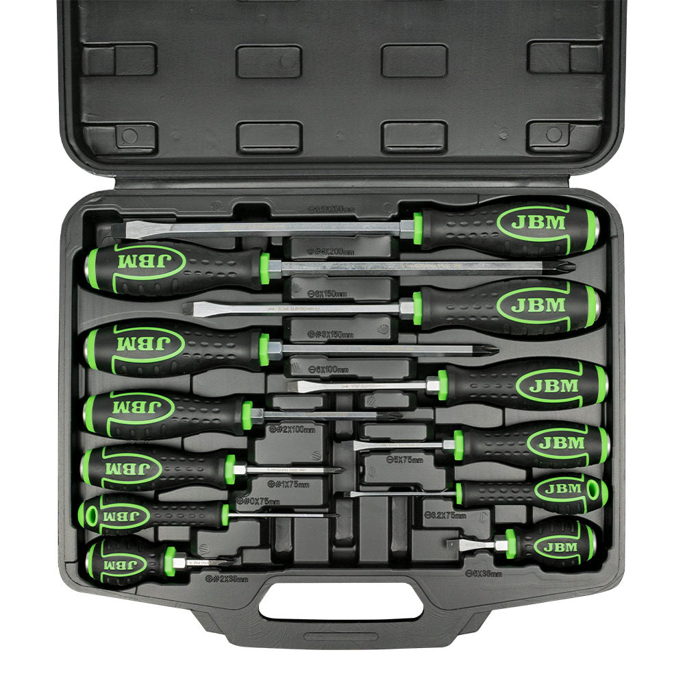 VALIGETTA CON 12 CACCIAVITI GO-THROUGH CON PUNTA MAGNETICA | 54126