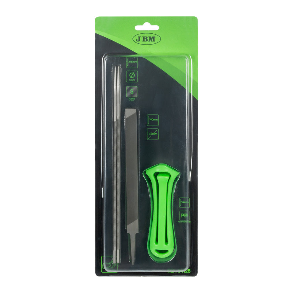 SET DI LIME PER CATENA PER MOTOSEGA 60029 | 54128