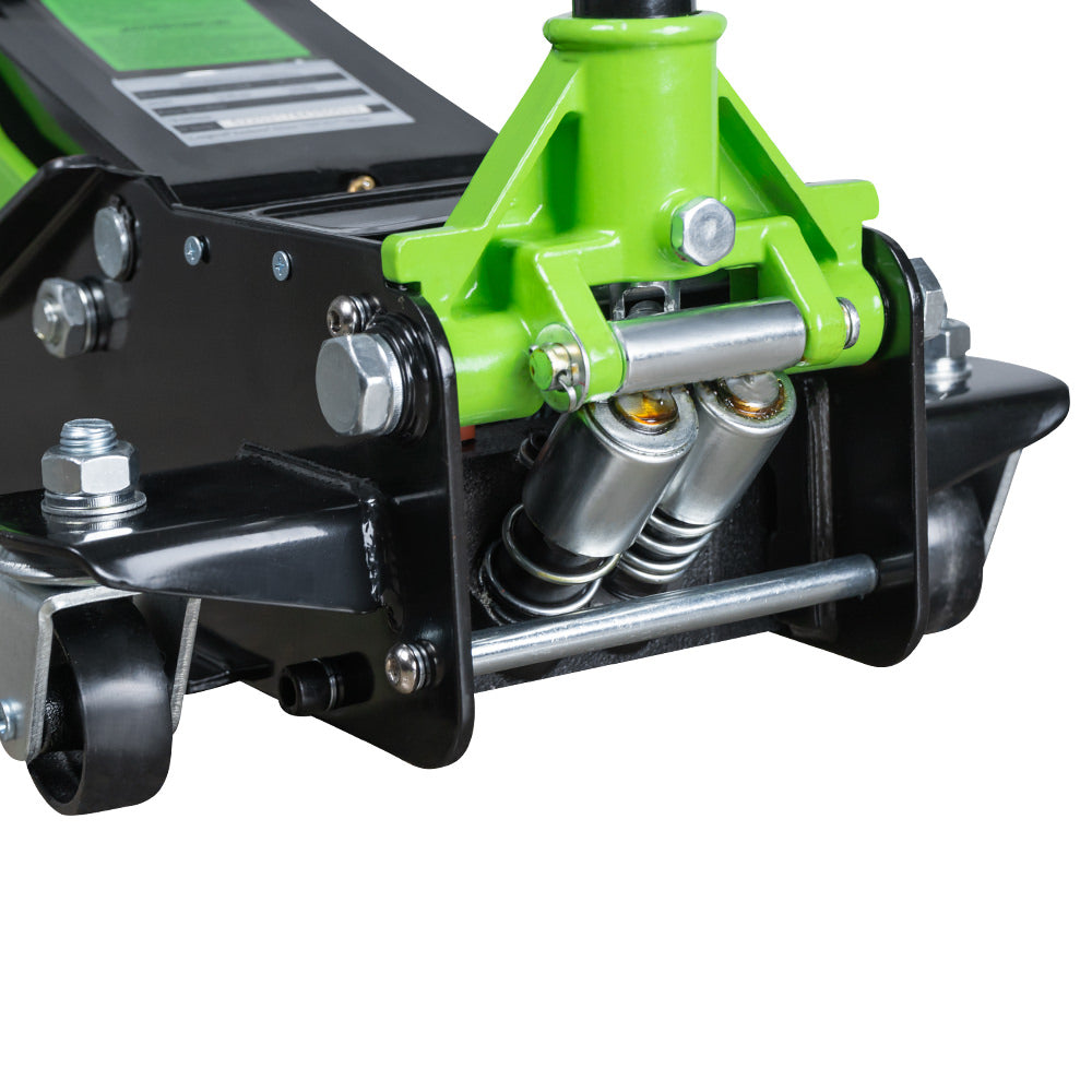 54137 - MARTINETTO IDRAULICO A CARRELLO 2,5T SPECIALE PER AUTO CON PIANALE BASSO