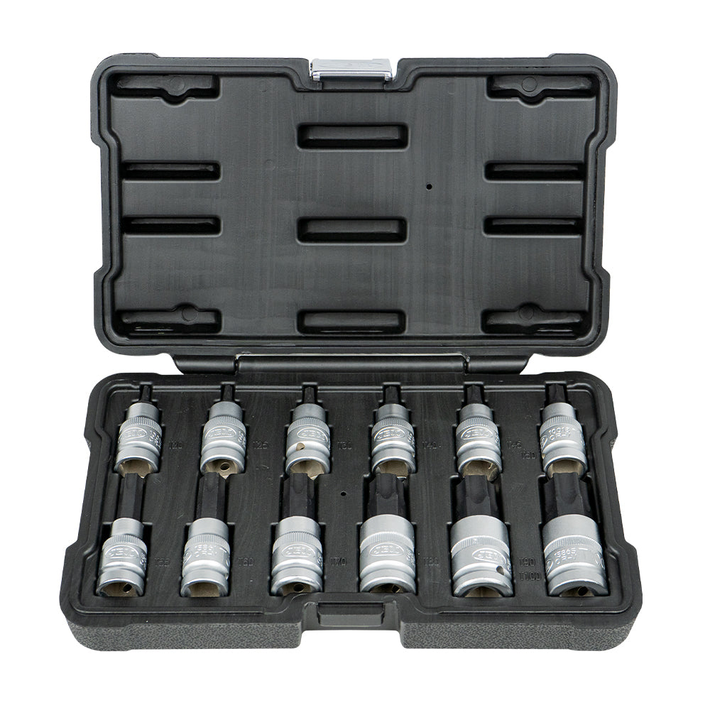 54154 - SET DI 12 PEZZI 1/2" PUNTA TORX