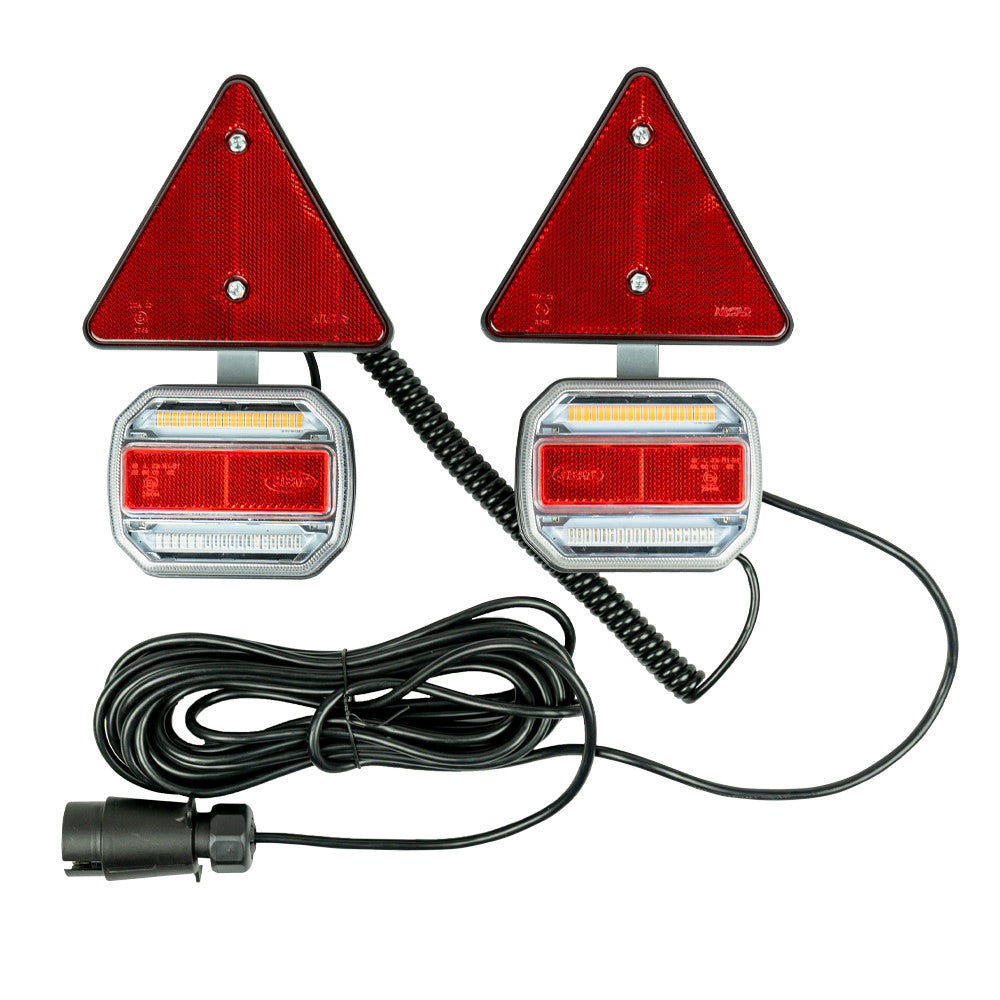 KIT MAGNETICO CON 2 LUCI E 2 CATARIFRANGENTI LED | 54162