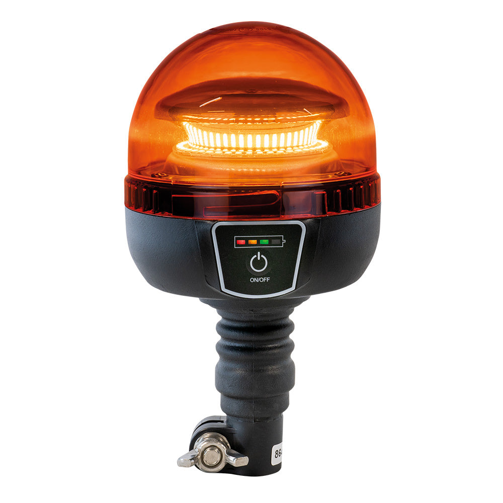 LUCE ROTANTE LED LAMPEGGIANTE CON BASE FLESSIBILE | 54172