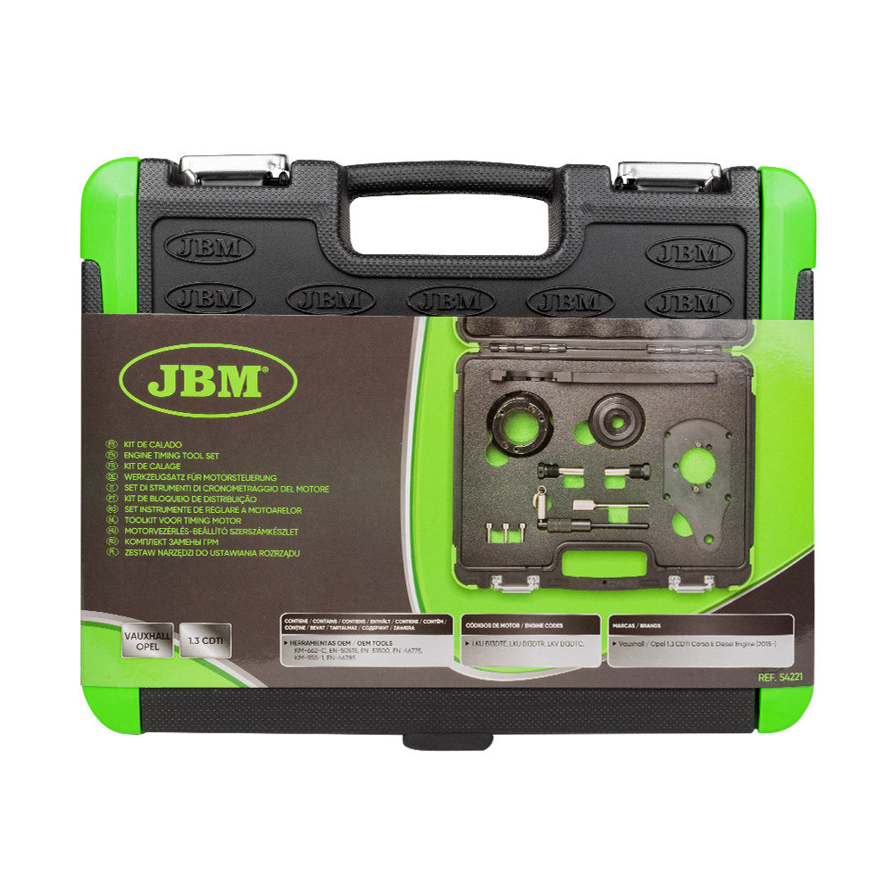 54221 KIT DI ATTREZZI CRONOMETRAGGIO DEL MOTORE PER VAUXHALL/OPEL 1.3 CDTI