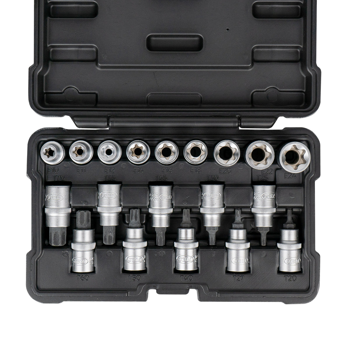 SET DI 19 BUSSOLE E INSERTI TORX 1/2 | 54266