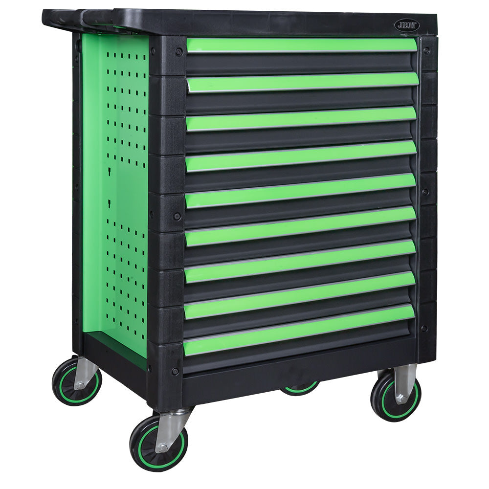 CARRELLO UTENSILI 9 CASSETTI UGUALI VERDE - VUOTO | 54297