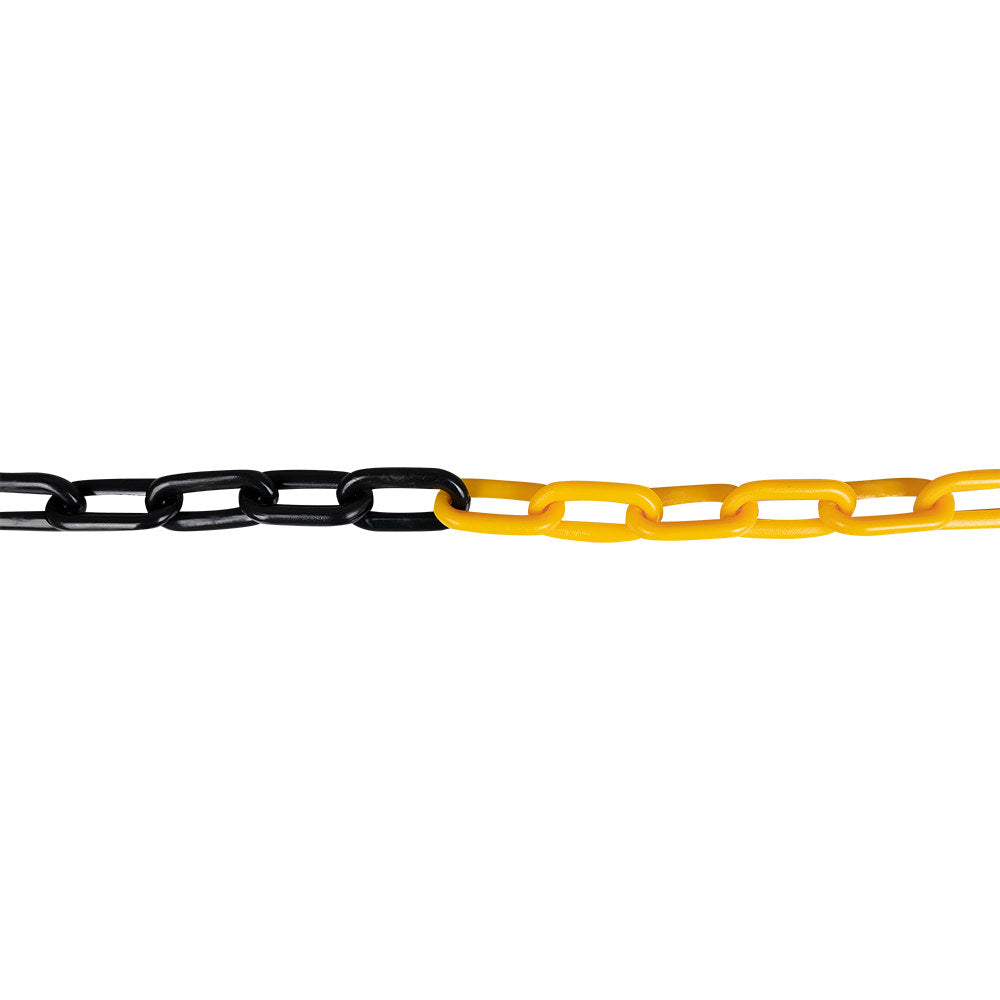 CATENA IN PLASTICA - 7M - GIALLO/NERO | 54326