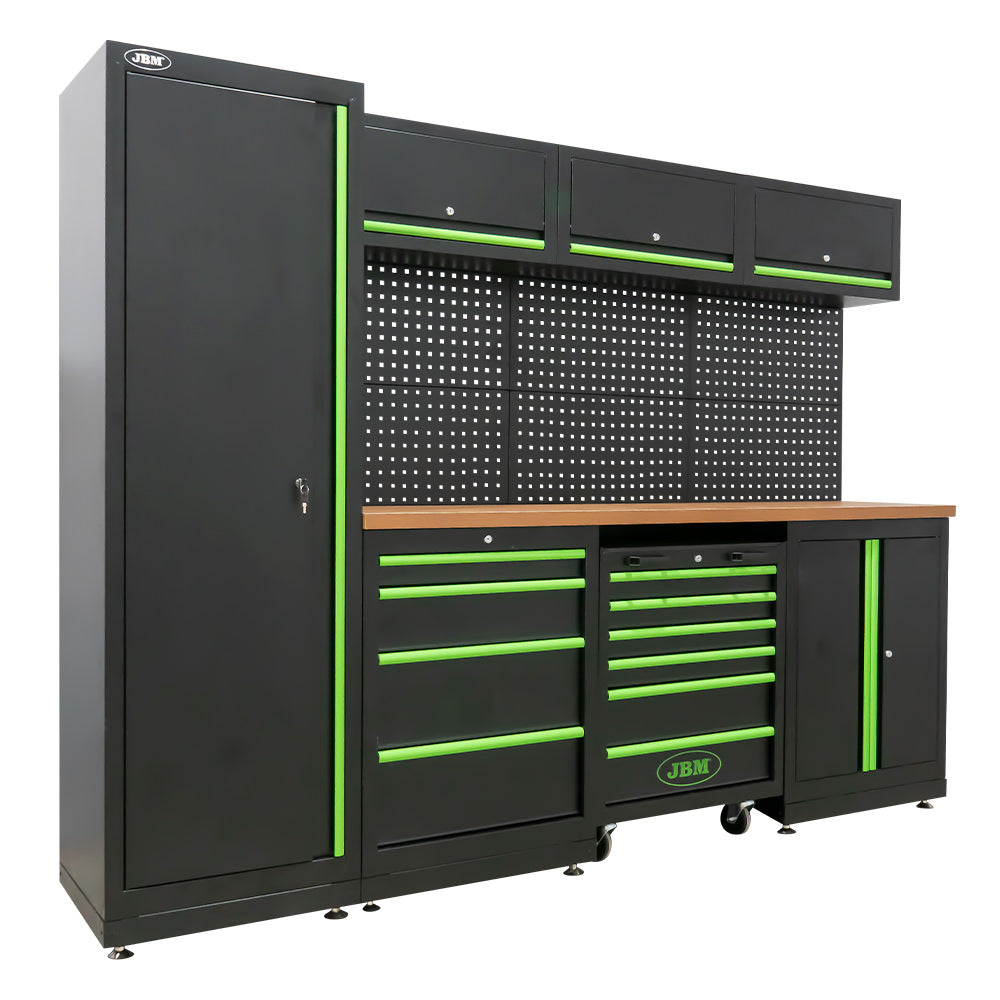 SET DI MOBILI COMPONIBILI PER OFFICINA (18 PEZZI) | 54327