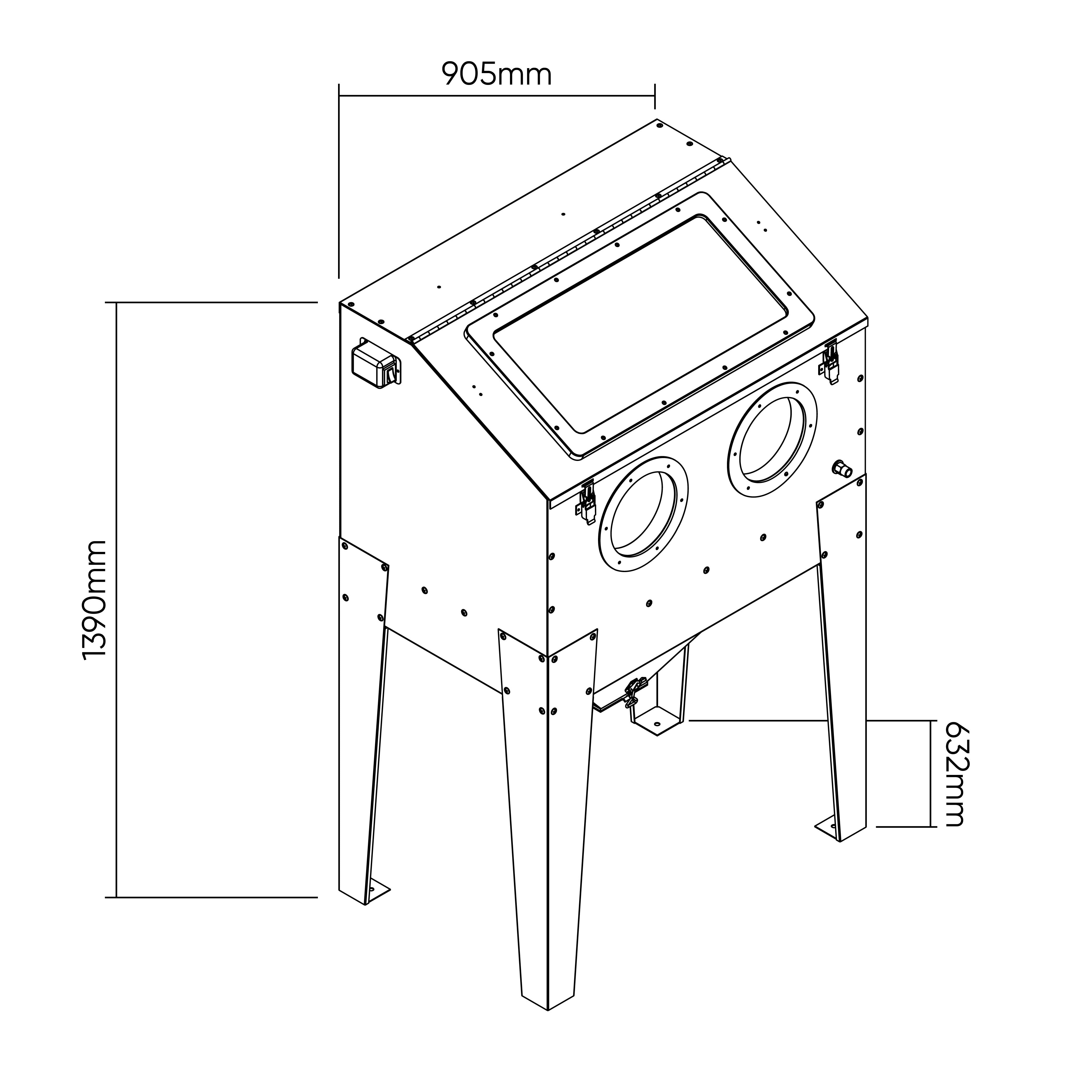 SABBIATRICE 220LITRI PROFESSIONALE | 54341